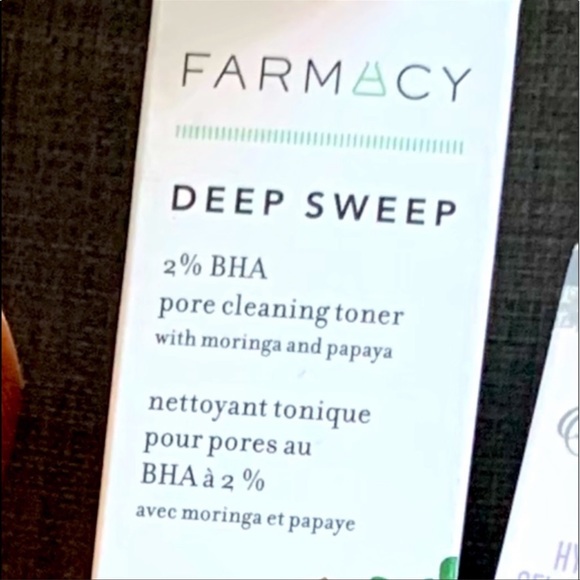 NIB FARMACY DEEP SWEEP PAPAYA  2% BHA Pore Cleaning Toner 4 oz large - Picture 6 of 9